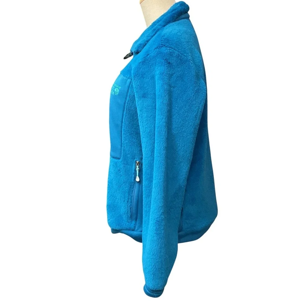 Mountain Hardwear Women's Monkey Woman Fleece Full Zip Jacket Blue Size‎ Medium